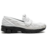 New Balance 1906 Junya Watanabe MAN Loafers – White | Calf Leather Penny Loafers with Chunky Sole - Cloud Tread